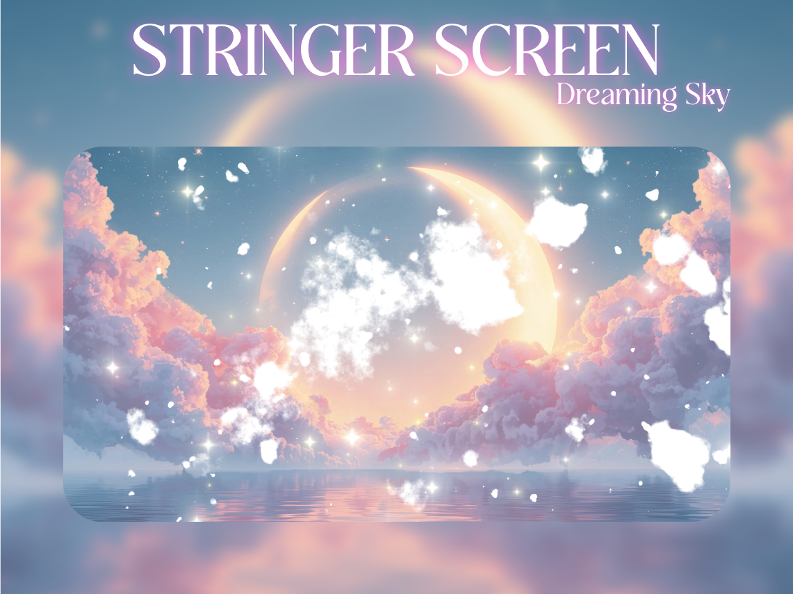 Dreaming Sky Animated Stream Overlay Package
